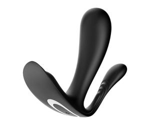 Satisfyer Top Secret+ Wearable App Control Vibrator Plus Black