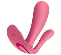 Satisfyer Top Secret+ - Wearable G-Spot and Anal Vibrator (Pink)