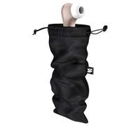 Satisfyer Treasure Bag L - discreet storage pouch - medium (black)