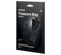 Satisfyer Treasure Bag XL - discreet storage bag - large (black)