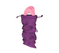 Satisfyer Treasure Bags | Soft and Washable Material | Discreet Storage, Colour:Violet, Size:M