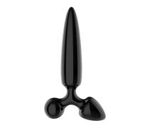 Satisfyer Triple Crystal 1 Glass Dildo | 3-in-1 Sexual Wellness Device with Ball, Plug, and Shaft | for Anal and Vaginal use | Temperature Play | Borosilicate | Low Friction