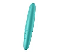 Satisfyer Ultra Power Bullet 6 Silicone Vibrator | Extremely Powerful Motor | 12 Vibration Programs | Waterproof (IPX7) Rechargeable | Bullet Design