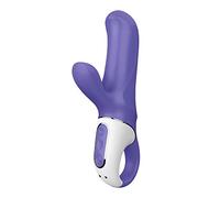 Satisfyer Vibes - Magic Bunny Vibrator | Dual Stimulation G-spot & Clitoral | Waterproof IPX7 Silicone with 12 Settings | USB Rechargeable