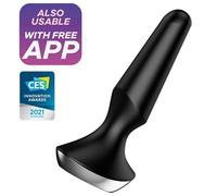 Satisfyer Vibrating Butt Plug Ilicious 2 App Black Enjoy Sensual Ecstasy
