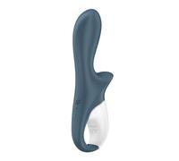 Satisfyer, Vibrator, Anal Vibrator, “Air Pump Booty 2”, 18 cm, Skin-Friendly Material, Rechargeable, Inflatable Shaft