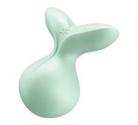 Satisfyer Viva La Vulva 3 Lay-on Vibrator | Clitoral Stimulator | Wide-Area Stimulation | Rechargeable and Waterproof (IPX7) | Body Safe Silicone Massager | Adult Sex Toy in Mint