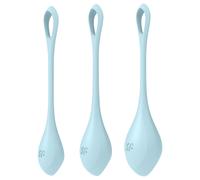 Satisfyer Yoni Power 2 - Geisha Ball Set - Blue (3 Piece Set)
