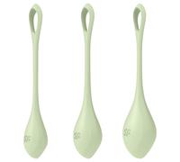 Satisfyer Yoni Power 2 - Green Kegel Ball Set (3 Pieces)