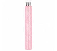 Satiskid 5 Petal Flower Nail Dotting Pen, One Stroke Flower Design Tool, 1.5mm Fine Tip Rhinestone Pickers, Pink Glitter Nail Art Pen for Manicure Beginners and Enthusiasts
