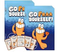 Satiskid Go F Yourself Card Game, 48-Card Adult Party Game with Dark Humor, Funny Go Fish Style Game for Parties & Gatherings, Interactive Social Game for Adults