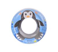 Satiskid Inflatable Swimming Ring, Inflatable Pool Floats, Cartoon Penguin Swimming Ring, Summer Outdoor Beach Pool Swim Rings for Kids (Blue, 70#)