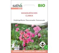 Sativa Organic Annual Flowers "Clarkia" - 1 Pkg