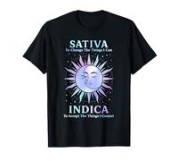 Sativa to Change The Things I Can Indica, Cannabis T-Shirt