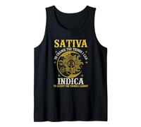 Sativa to Change The Things I Can Indica, Cannabis Tank Top