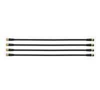 Satix Coaxial Patch Cable with F-Connector 40 cm (Pack of 4)