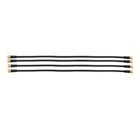 Satix Coaxial Patch Cable with F-Connector 50 cm (Pack of 4)