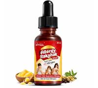 Satnam's Arogyam Ayurveda Allergy Rakshak Ghee 20ml | Ayurvedic Nasal Drops for Sneezing, Chronic Cold & Sinusitis | Herbal Nasya Oil for Respiratory Allergy Support