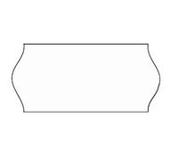SATO 26x12mm White Wavy Edge Waterproof Price Labels (10k) for Samark 26 or Kendo 26 Price Gun