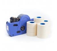 Sato Judo 26 Starter Pack. 10/8 digit two line gun + 12k white permanent labels (26x16mm)