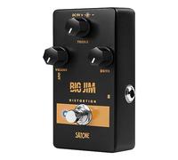 Satone S808 Big Jim Distortion Electric Guitar Effect Pedal - Rich Gain Distortion Effect Preset Acoustic Metal Pedal with True Bypass