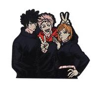 Satoru Gojo Jujutsu Kaisen Sorcery Magic Anime Manga Cute Kawaii 3.6" Iron On Embroidered Patch for Clothing