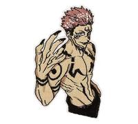 Satoru Gojo Jujutsu Kaisen Sorcery Magic Anime Manga Cute Kawaii 4" Iron On Embroidered Patch for Clothing
