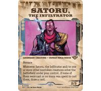 Satoru, the Infiltrator (Showcase Frame) | Outlaws of Thunder Junction