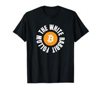 satoshi btc bank blockchain follow the white rabbit bitcoin T-Shirt