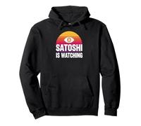 Satoshi is watching nakamoto blockchain security bitcoin Pullover Hoodie