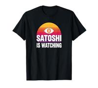 Satoshi is watching nakamoto blockchain security bitcoin T-Shirt
