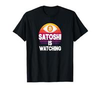 Satoshi is watching nakamoto blockchain security bitcoin T-Shirt