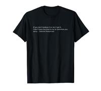 Satoshi Nakamoto Quote Bitcoin Crypto BTC Satoshi T-Shirt