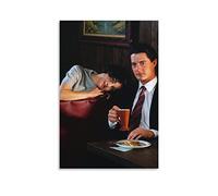 SATOU Twin Peaks Poster Canvas Art Poster And Wall Art Picture Print Modern Family Decor Posters 08x12inch