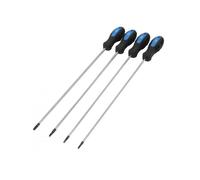Satra Torx Screwdriver Set Extra Long 430mm T15 T20 T25 T30 4-Piece