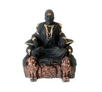 Satre Online And Marketing Polyresin Chhatrapati Shivaji Maharaj The Legends Statue Matte Finish with Mudra