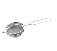 Satre Online and Marketing Stainless Steel Tea Filter, Oil/Tea Strainer, Single Mesh Stainless Steel Size No. 3-1 Pcs