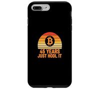 Sats 45 45th birthday level unlocked still hodling bitcoin Case for iPhone 7 Plus/8 Plus