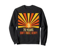 Sats 70 70th birthday level unlocked still hodling bitcoin Sweatshirt