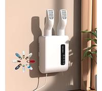 SATSAT Electric Shoe Dryer, Wall Mounted Multifunctional Shoe Drying Machine with Timer (Deodorization/Dehumidification/Drying), For All kinds Of Shoes Socks Gloves,B