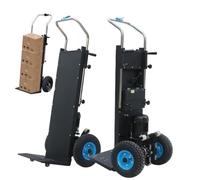 SATSAT Electric Stair Climbing Trolley, 1200 W Powered Hand Truck Stair Climber- Stairs Up and Down, Labor-Saving Stair Climbing Cart, 280KG Load, Stepless Speed Regulation