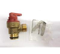 Sattie 0020014173 Pressure Relief Valve, Flexicom, GW, Brass or Stainless Steel, 1 Inch Compression Inlet, 1/2 Inch NPT Outlet, 3 Bars Max Pressure, 2 Ports