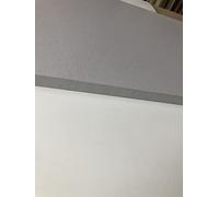 Sattie Pale Grey Textured Melamine Faced Chipboard 15mm 1200 x 381mm