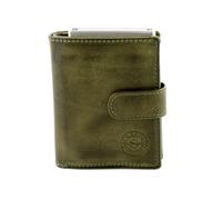 Sattlers & Co Jappelup Credit Card Holder olive