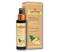 sattva AYURVEDA SATTVA Hair Tonic with Vegan Keratin - Repair and Volume - Natural Scalp Tonic for Dry and Itchy Scalp | Hair Water with Neem and Ginger - Alcohol-Free - Dermatologically Tested