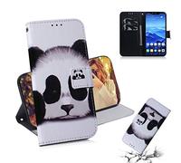 SATURCASE Case for Huawei Mate 20 Lite, Unique Pattern PU Leather Flip Magnet Wallet Stand Card Slots Protective Cover for Huawei Mate 20 Lite (TX-4)