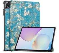 SATURCASE Case for Huawei MatePad 11.5 2025, Beautiful PU Leather Flip Foldable Folio Stand Slim Light Auto Wake Up/Sleep Protective Tablet Cover (KN-2)