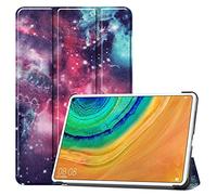 SATURCASE Case for Huawei MatePad Pro 10.8, Beautiful PU Leather Flip Foldable Folio Stand Slim Light Weight Protective Tablet Cover with Auto Sleep/Wake Function (KN-5)