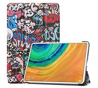 SATURCASE Case for Huawei MatePad Pro 10.8, Beautiful PU Leather Flip Foldable Folio Stand Slim Light Weight Protective Tablet Cover with Auto Sleep/Wake Function (KN-6)