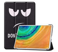 SATURCASE Case for Huawei MatePad Pro 10.8, Beautiful PU Leather Flip Foldable Folio Stand Slim Light Weight Protective Tablet Cover with Auto Sleep/Wake Function (KN-1)